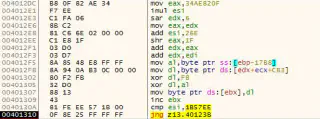 Decryption of encrypted block